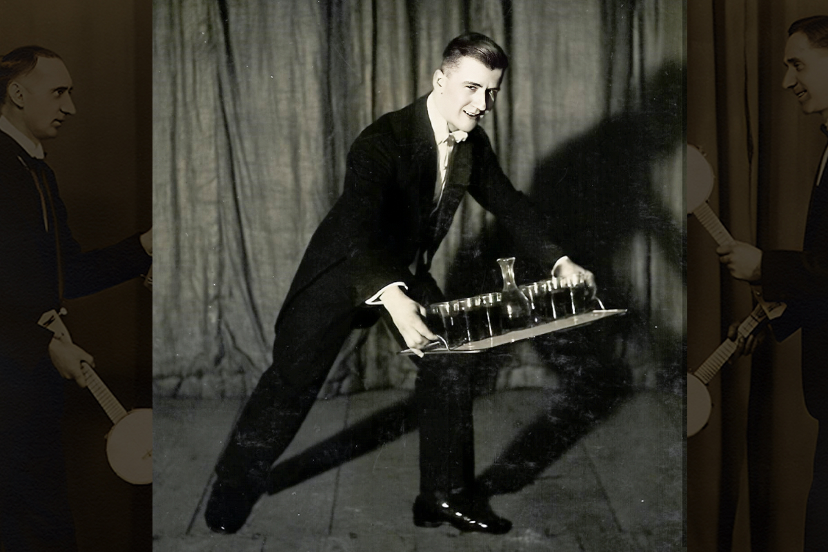 Charlie Carrer and his Wine Tray Trick