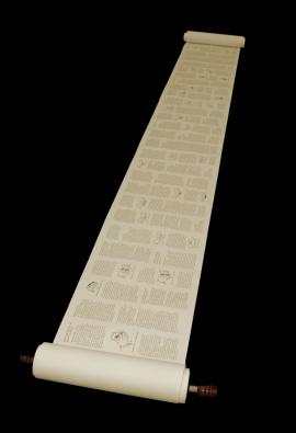 The Miracle Factory, 2008, Scroll